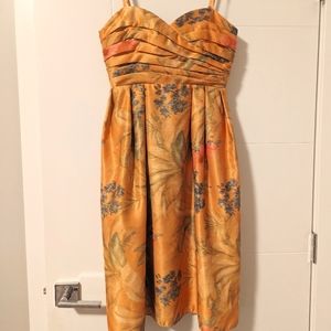 James Coviello Floral Midi Dress, Size 4